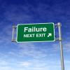 Failure Next Exit sign