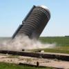 silo falling down