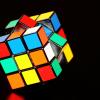 Rubik's cube being solved